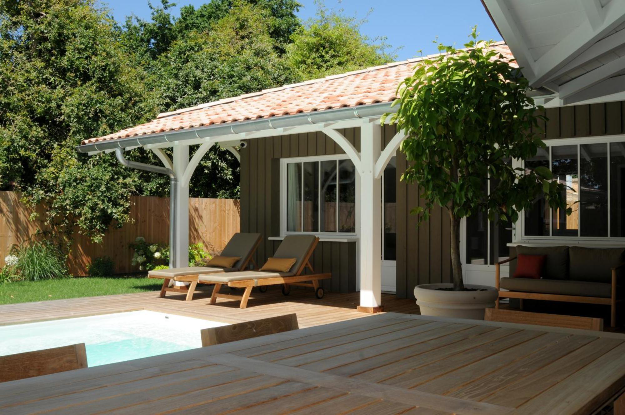 La Villa Aux Oiseaux Andernos-les-Bains Bagian luar foto